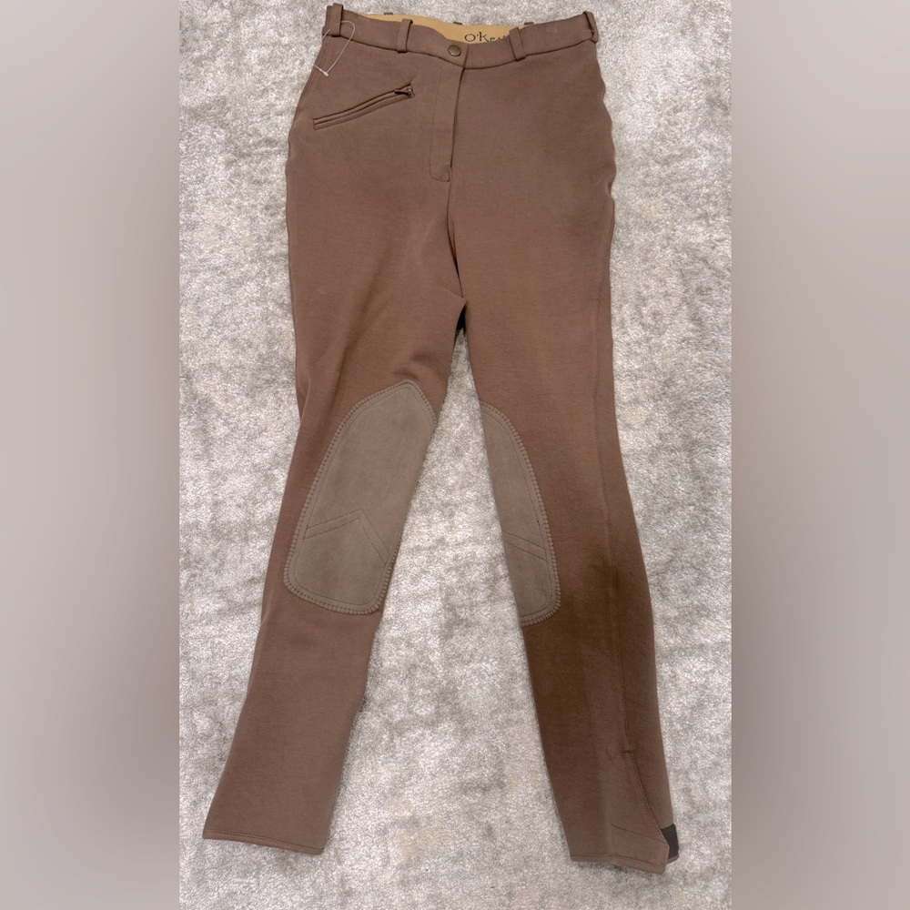 O'Keaneys KP Breech Pants. Color: Brown Size: 28R